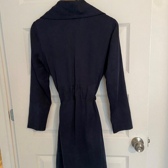Club Monaco Gideon Trench - Size XS - Navy - Picture 7 of 7